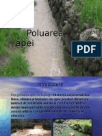 Poluarea Apei