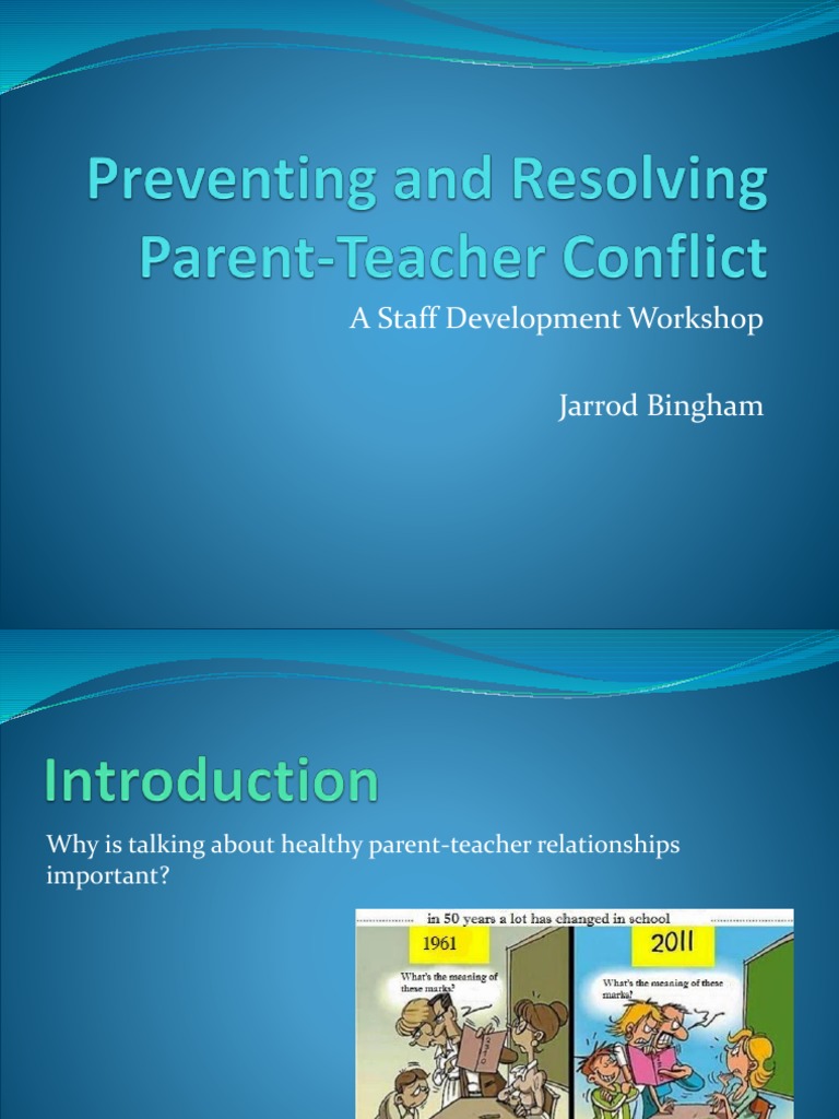 Enhancing Parent-Teacher Collaboration | PDF | Expert | Communication