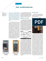 Evolucion de Los Multimetros Digitales