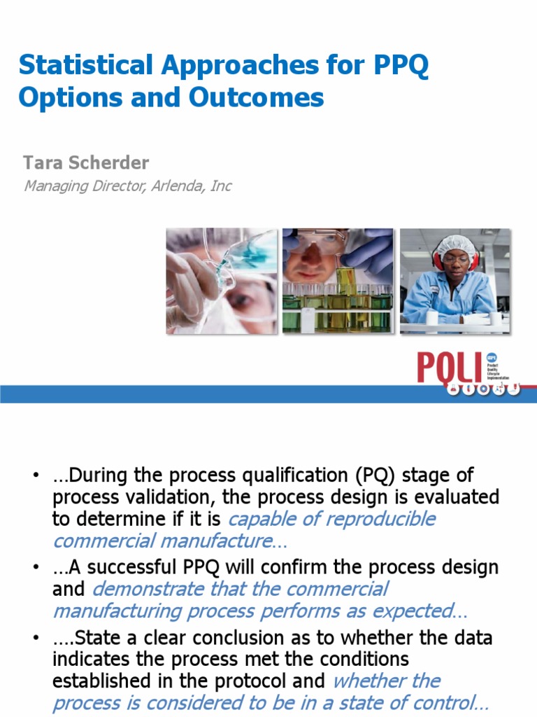 Statistical Methods for PPQ Analysis | PDF | Confidence Interval ...