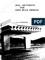 Integral Abutment - Prestressed Bridge