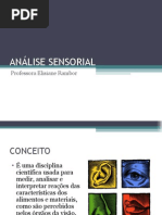 Conceitos iniciais de sensorial