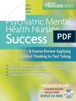 Psychiatric Mental Health Nursing Success