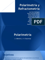 Polarimetria y Refractometria