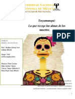 Ensayo Día de Muertos en La Vida Comunitaria de Los Pueblos Mexicanos
