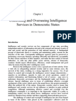 Controlling and Overseeing Intelligence Services in Democratic States
