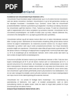 Download Afstning - skriftlig eksamen - besvarelse af royal greenlanddocx by lasse SN263618344 doc pdf