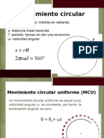 Movimiento Circular