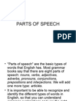 SLIDE 3 - Parts of Speech