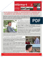 Boletín Del PSOE de San Martín de La Vega Abril 2015