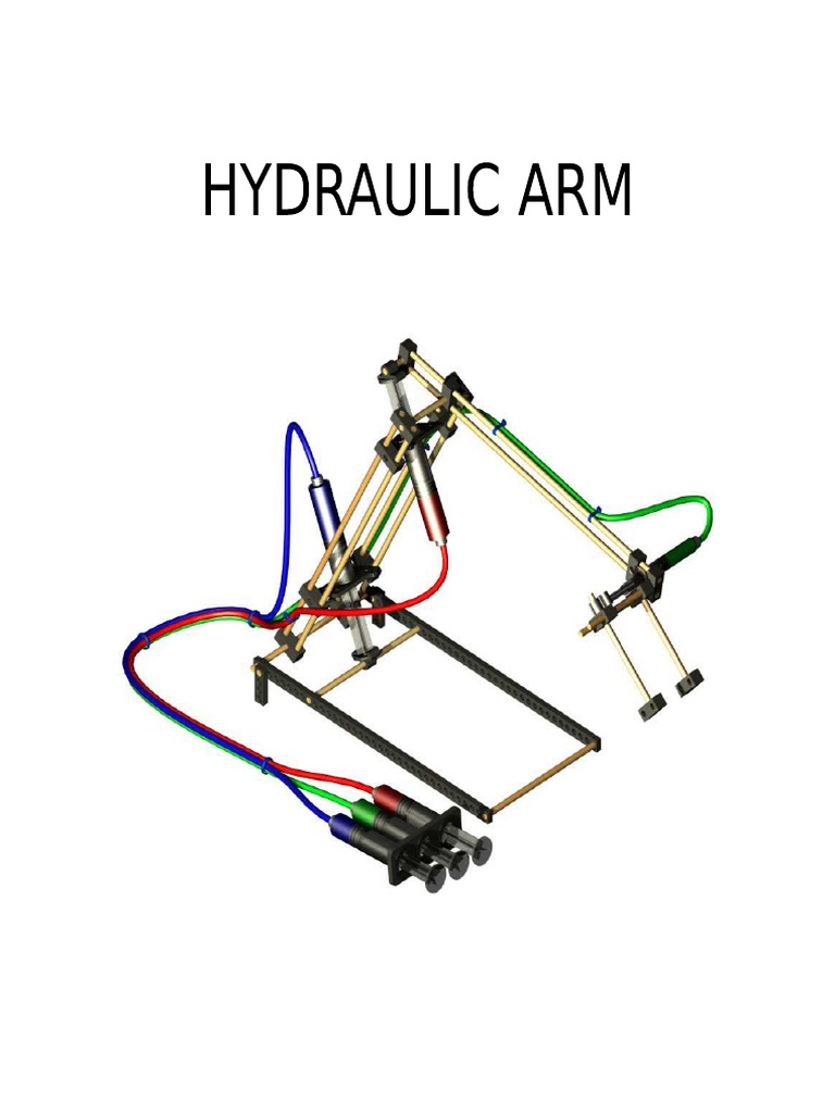Hydraulic Arm Project Overview | PDF | Viscosity | Pressure