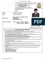 Set - Ts & AP 2014 Admit Card - 151662671-Ramachandra