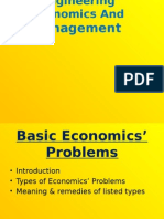 Basic Economics Problems 