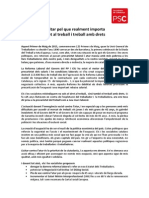 PSC Manifest Primer de Maig 2015