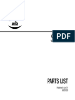 Kyocera Mita SRDF-2 (RADF Pentru KM2530) Parts List