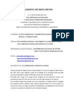 Cuaderno Resúmenes Jornadas Discapacidad y Universidad - UNGS 2014