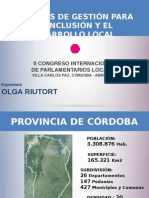 II Congreso Internacional de Parlamentarios Locales