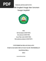 Contoh + jawaban TURUNAN