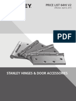 Stanley Hinges and Door Accessories - 2015 v2