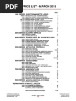 Dortronics Price Book- 2015