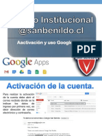 Mini Tutorial para la Activacion Cuenta Google Apps