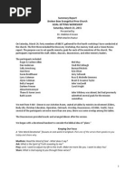 Goals Workshop Report Mar 2015- Mahlon Friesen