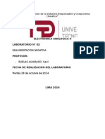 Informe 2 Realimentación Negativa UTP