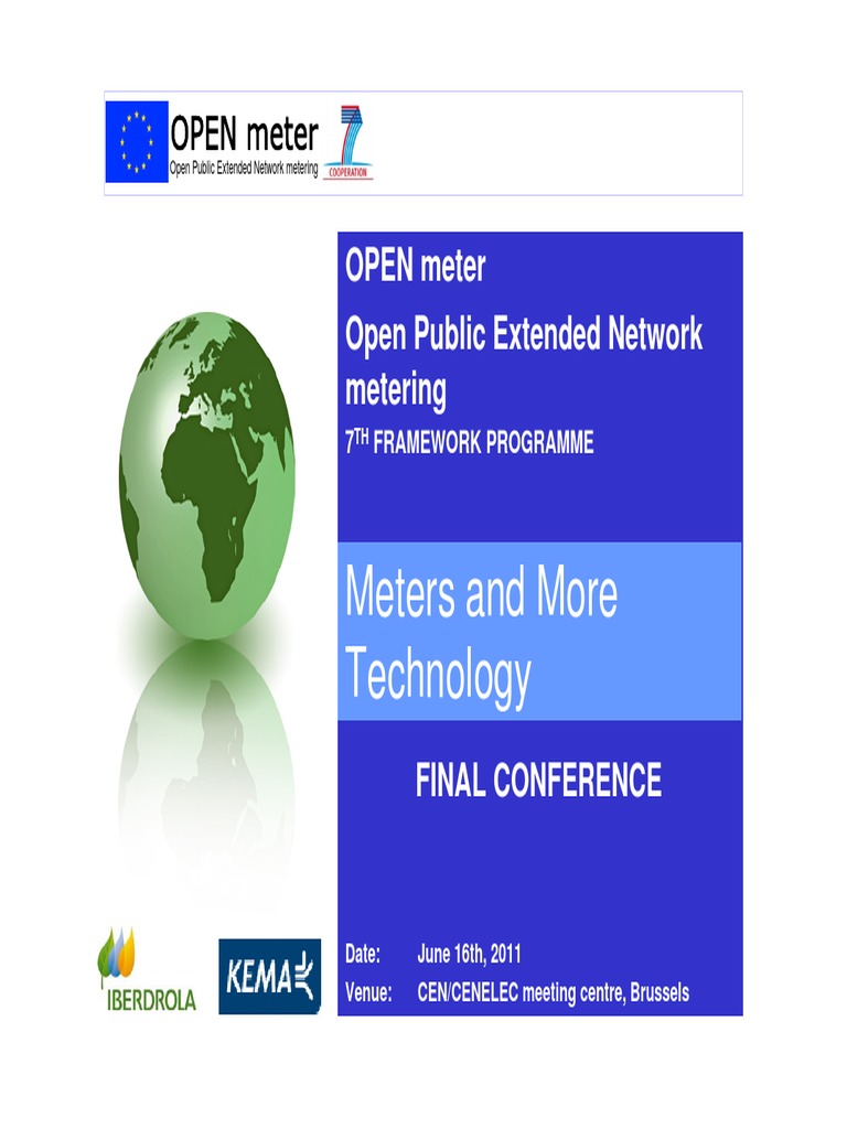 OPEN Meter: Smart Metering Technology | PDF | Osi Model | Encryption