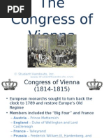 Congress of Vienna