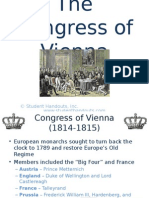 Congress of Vienna 1814-1815 Summary