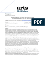 Arts Mid-Hudson Press Release