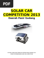 Solar Car Competition 2013