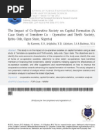 3 the Impact of Co Operative Society