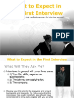 What To Expect in A Job Interview