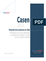 Casen2013 Situacion Pobreza Chile