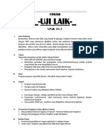 Uji Laik Karisma Periode 31