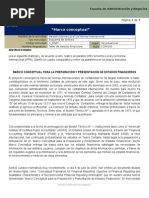 Presentación de estados financieros