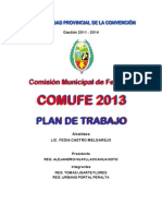 COMUFE 2013 - La Convencion PDF