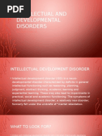 Intellectual and Developmental Disorders: Erlanda Romilus