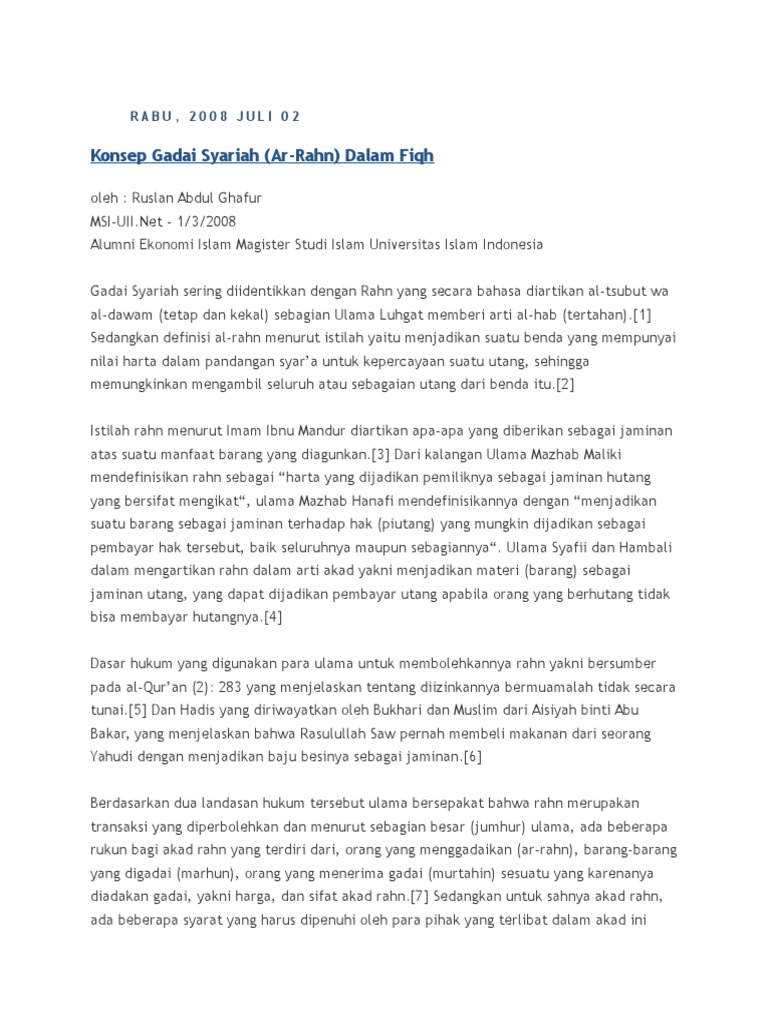 Ar Rahn Pdf