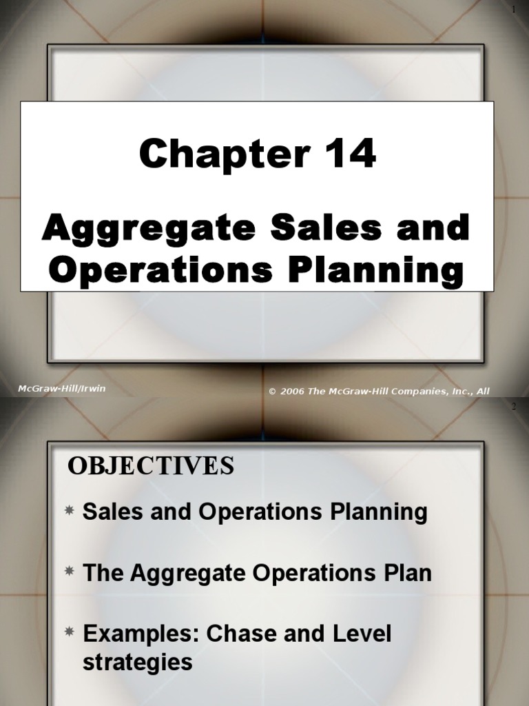 Aggregate and Capacity Planning | PDF | Inventory | Economies