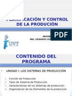 Planeacion y control de la Produccion 1