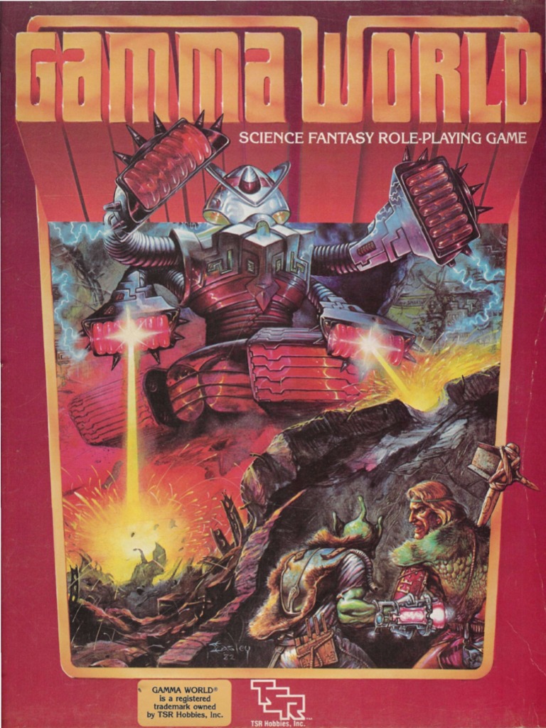 TSR - Gamma World Box Set (TSR 1983) (Searchable, Hi Quality) (2nd