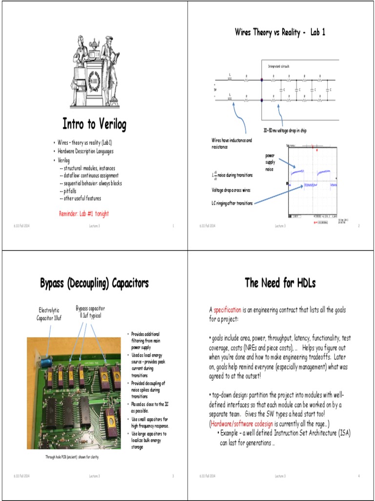 Introduction to Verilog Basics | PDF | Hardware Description Language ...