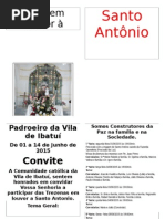 Convite Festa de Santo Antonio Ibatui-2015