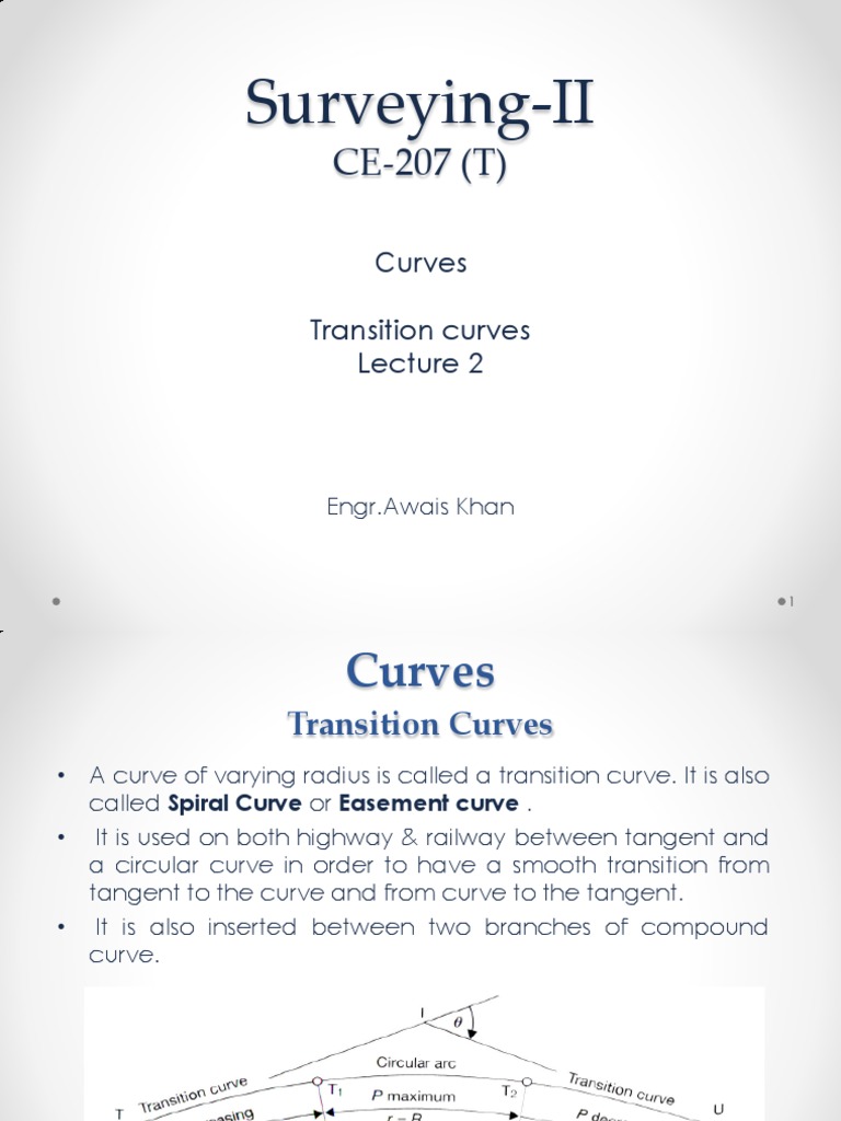 Understanding Transition Curves in Engineering | PDF