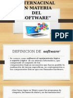 Regulacion Internacional en Materia Del Sofware