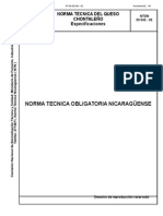 Norma Técnica Obligatoria Del Queso Chontaleño