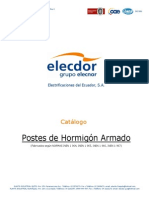 Catalogo Elecdor Postes