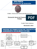 Evaluación Social Proyectos Agua Potable